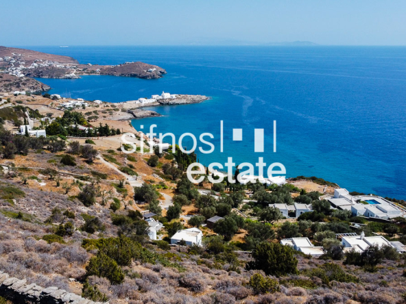 Sifnos real estate ID 1167 Plot for sale Chrissopigi